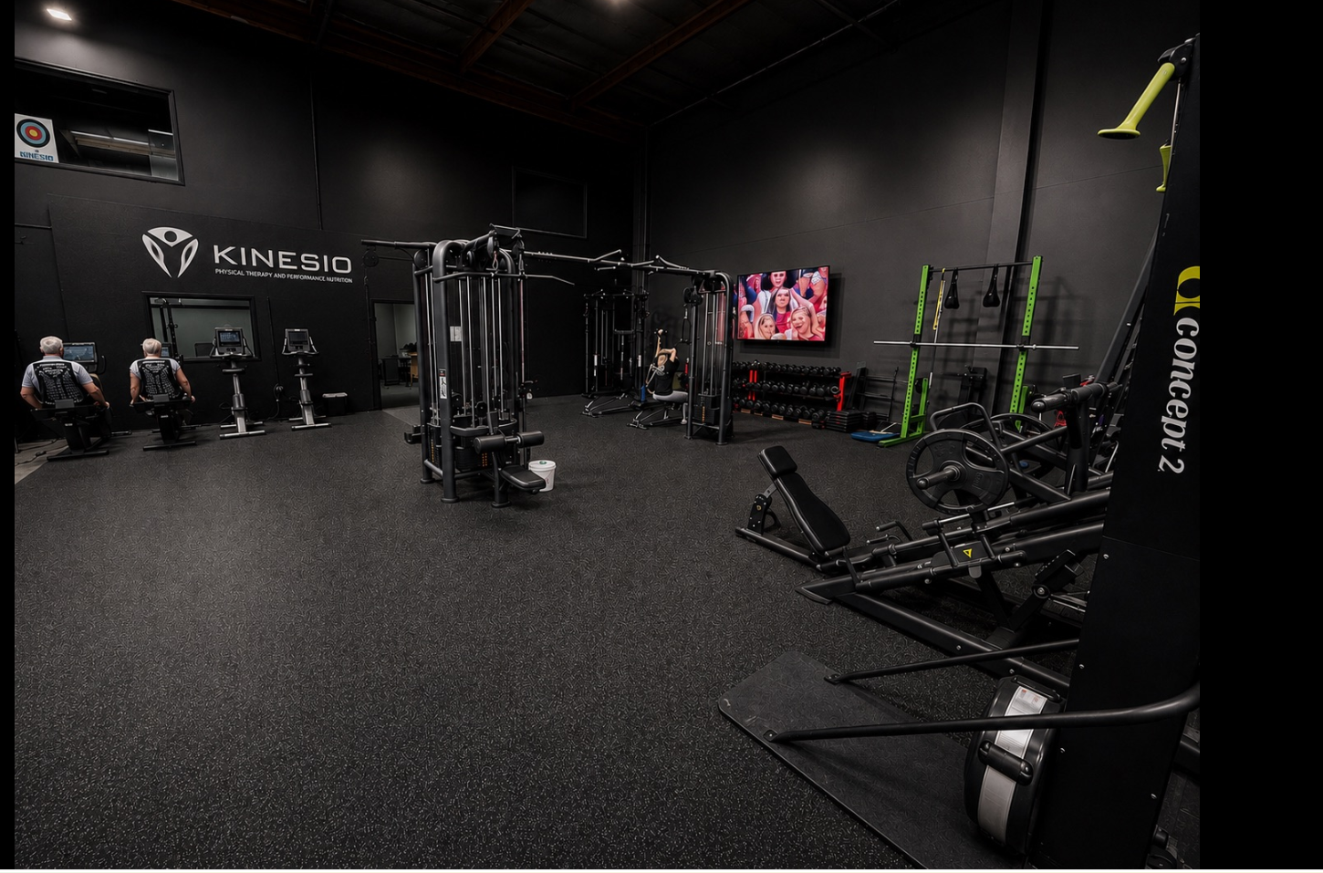 General Training gym floor at Kinesio